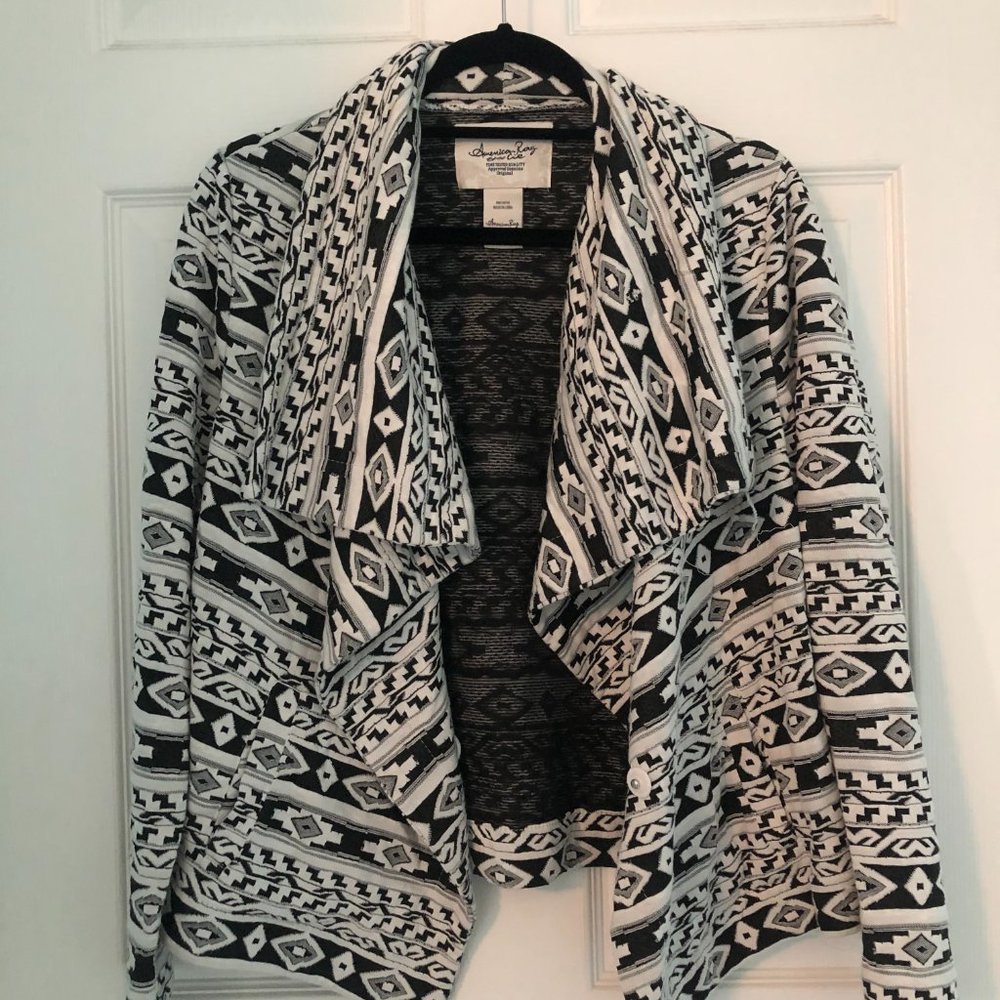 B&W Aztec Blazer